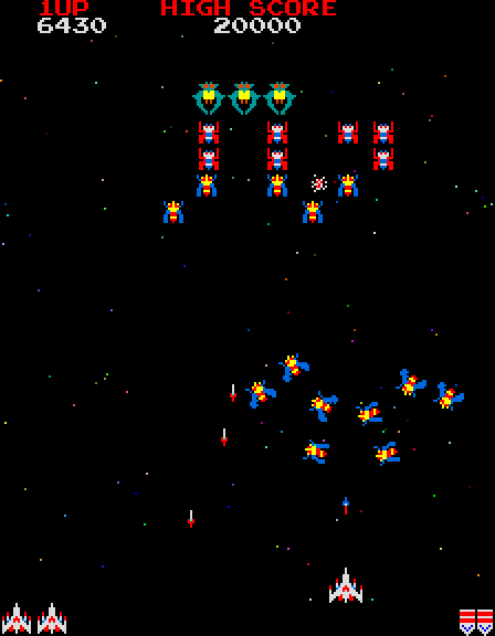 Galaga - PixelatedArcade